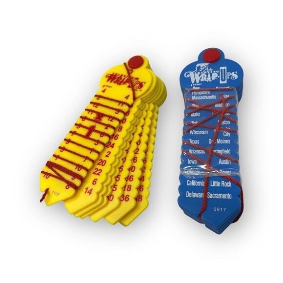 States & Capitals & Basic Math Saxon Learning Wrap-Ups Home School Geography - Picture 2 of 6